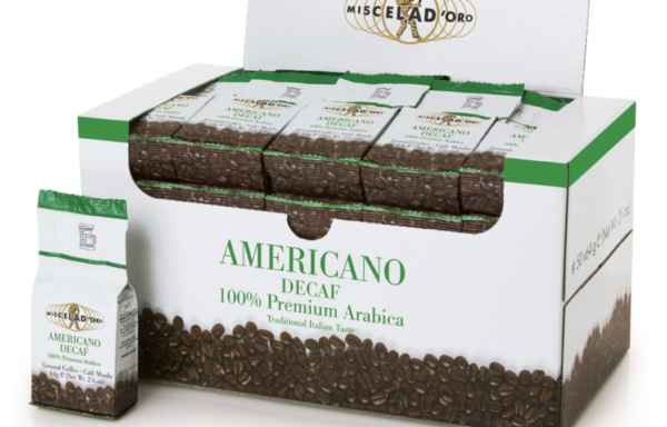 Miscela d’Oro Americano Premium DECAF – Ground (50ct)